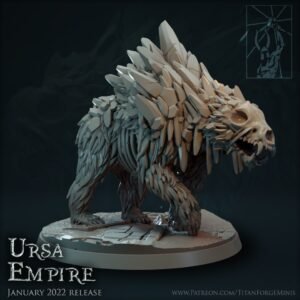 Titan Forge - Ursa Empire - Crystalline Ursa STL 3D PRINTING